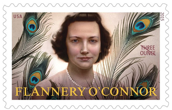 U.S. Flannery O'Connor stamp
