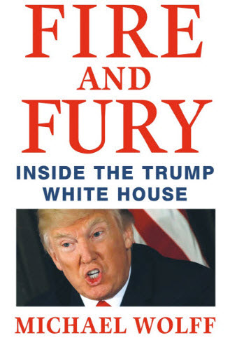 Cover of Fire and Fury Inside the Trump White House