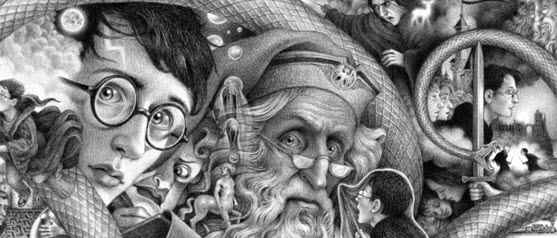 Brian Selznick Harry Potter Covers Image, Part 2