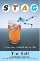 Cover of Stag: A Story About Coming of Age -- In a Bar by Tim Relf