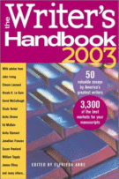 The Writer's Handbook 2003 by Elfrieda Abbe (editor)