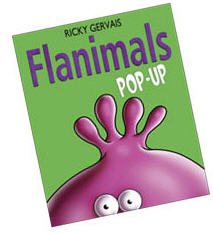 12,000 Ricky Gervais Flanimal Books Stolen