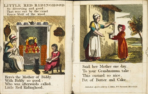 The Little Red Riding Hood 1810 chapbook